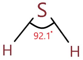lewis structure h2s|Molecular Geometry, Lewis Structure, and Bond Angle of H2S.